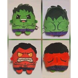 Marvel Mattel Hulk / Red Hulk 2-in-1 Reversible Plush Stuffed